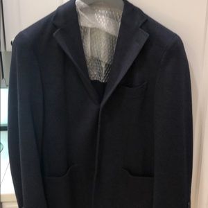 Wool blend sport coat Unconstructed Clean like new